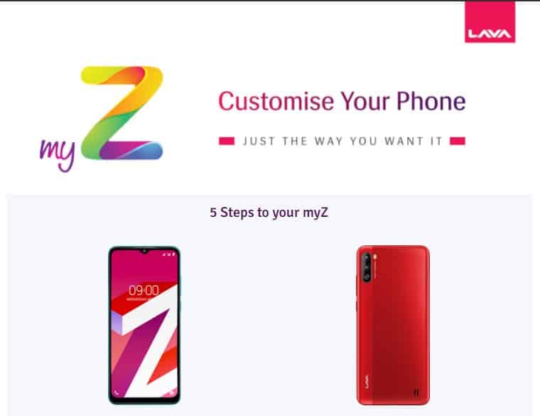 How to customize your own LAVA ‘My Z’ smartphone in 66 different ways?