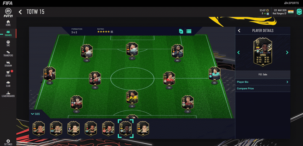 Screenshot 39 FIFA 21: Here's the FUT 21 Team of the Week 15 (TOTW 15)