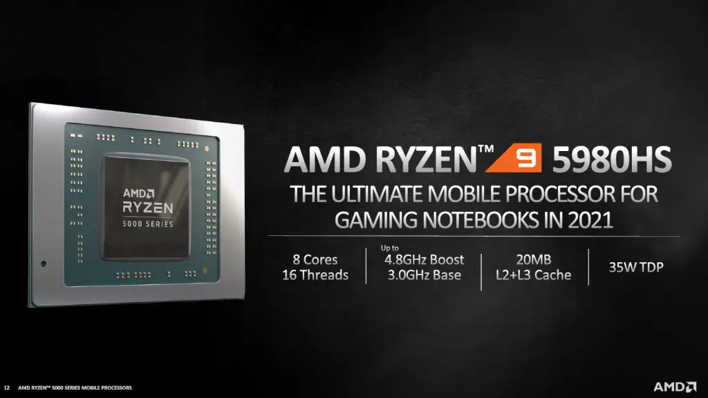 AMD launches world's first overclockable Ryzen 5000HX mobile processors