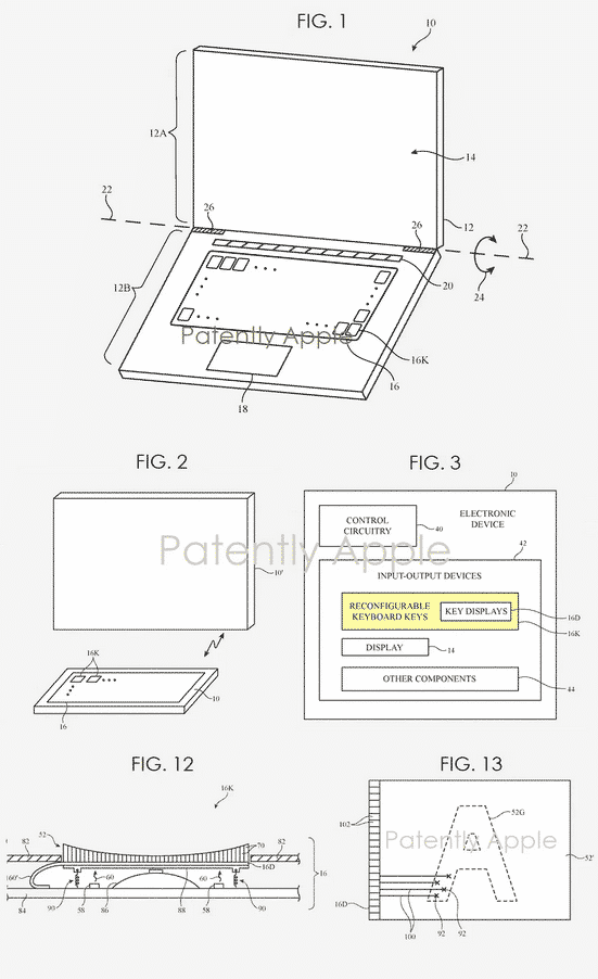 Screenshot 76 Apple patents new keyboard for Mac