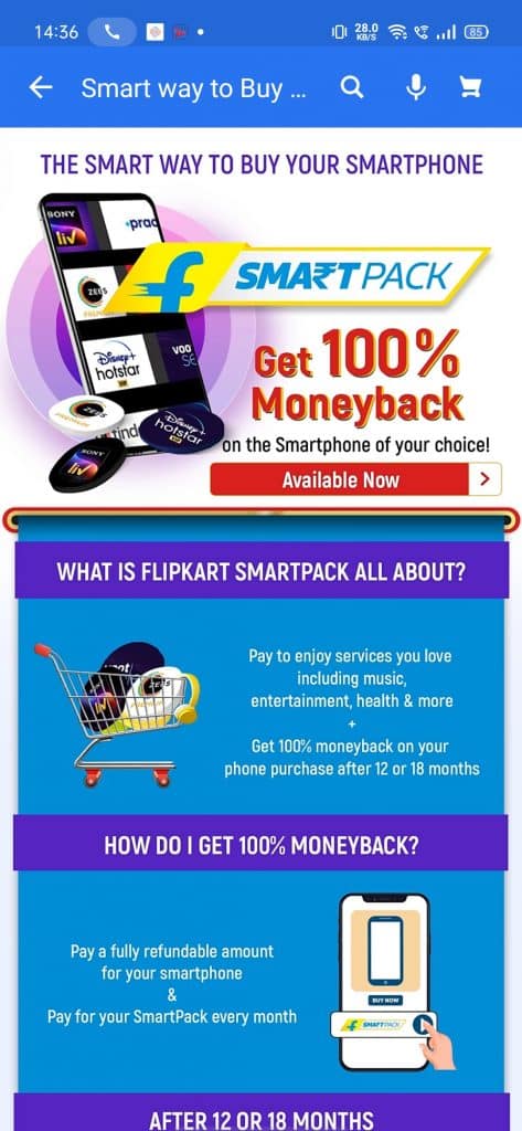 Is Flipkart SmartPack: 100% ‘money-back’ offer worth it or a scam?