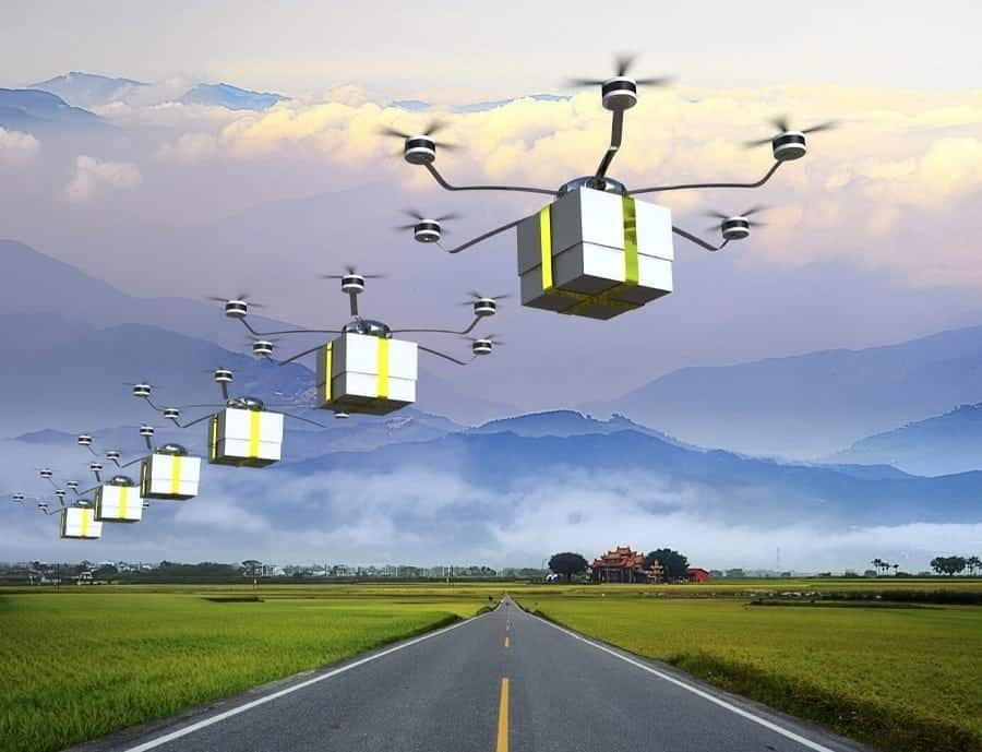Verizon, UPS, and Skyward collaboratively launch delivery drones at CES 2021___TechnoSports.co.in