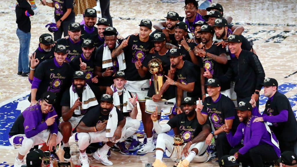 The Lakers won their 17th title as an organisation this past season.