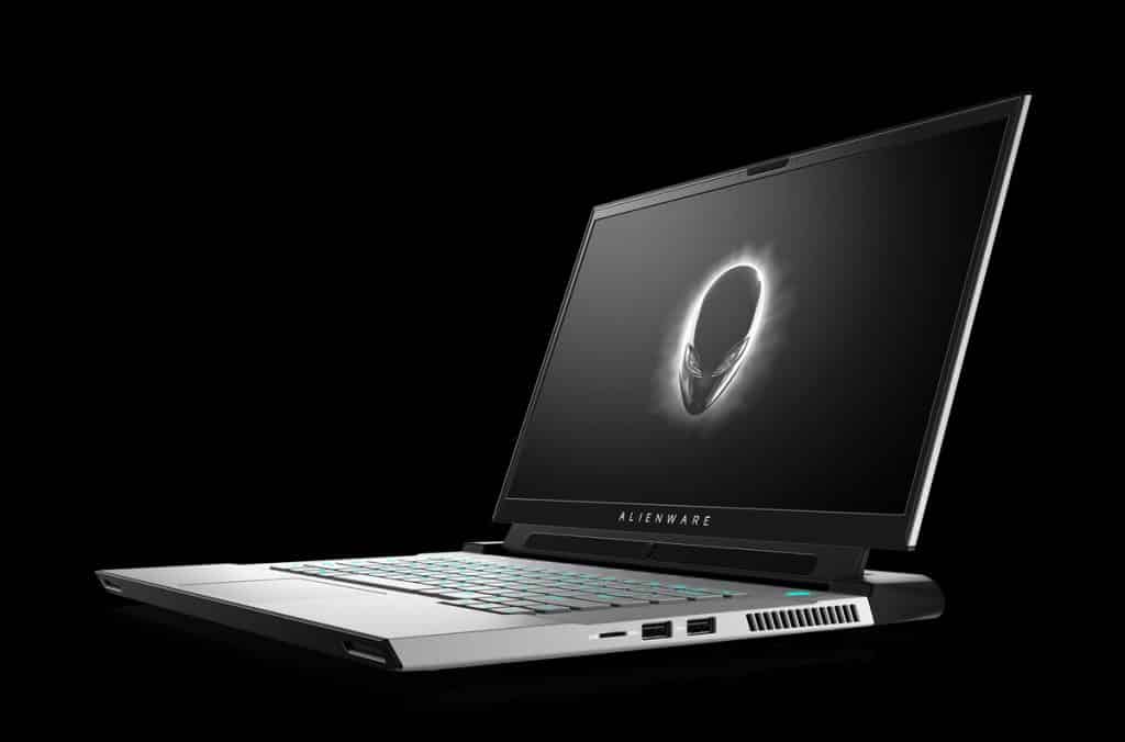 alienware m15 r4 white with tobii faced left 100872610 large Dell announce Alienware m15 R4 gaming laptop release at CES 2021