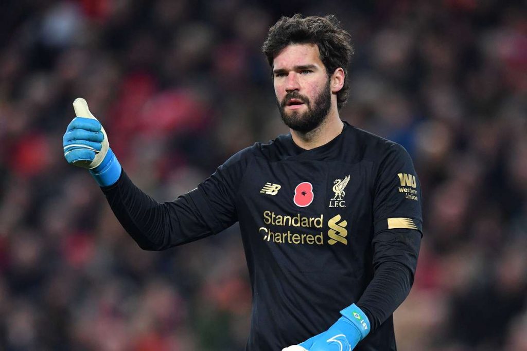 alisson liverpool z3kwn4gt0bo11w9txghcv2mox Top 5 most valuable goalkeepers in the world in 2021