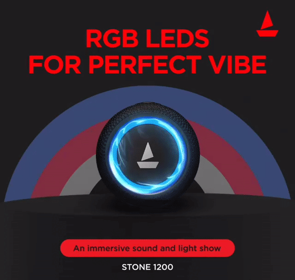 boAt Stone 1200 - RGB Lighting_TechnoSports.co.in