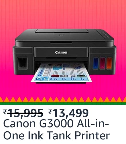 canon 1 Best deals to buy 10 paise/page Printers during Amazon Great Republic Day Sale
