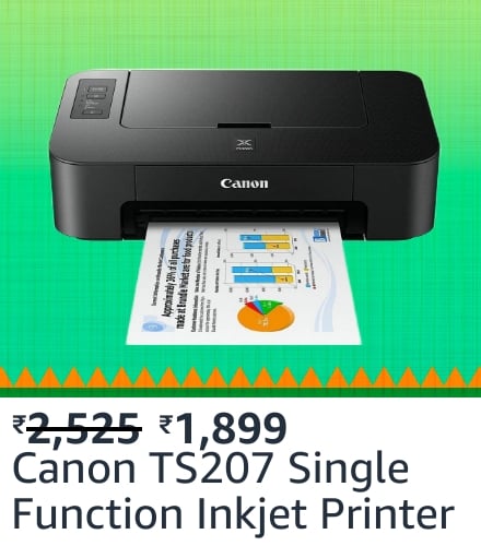 canon 4 Blockbuster deals on Printers during Amazon's Great Republic Day Sale