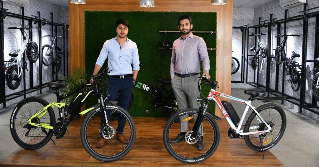 e m2 E-Motorad - A Pune based start-up has launched a new E-Cycle that can travel 45 km on a single charge