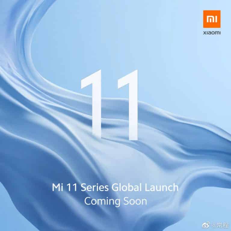 Xiaomi Mi 11 global launch teased