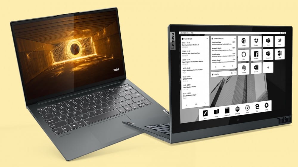 f19c9085 CES 2021: Lenovo upgrades ThinkBook Plus Gen 2i with Tiger Lake CPUs