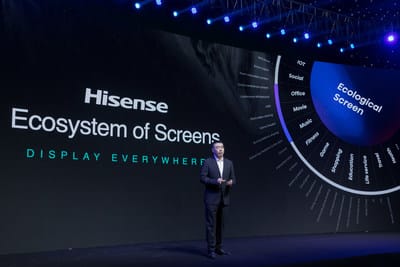 hisense 2 A New Era of Hisense TriChroma Laser TV has started, reconnecting Individuals and reuniting the World