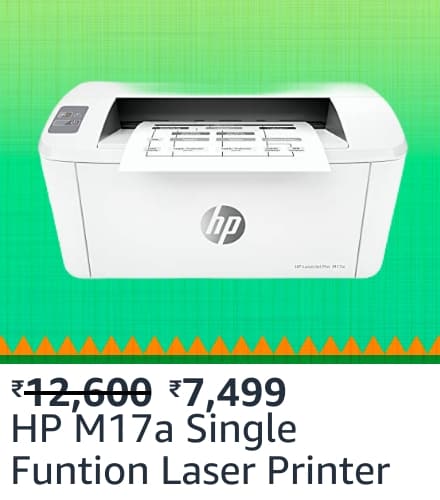 hp 12 Blockbuster deals on Printers during Amazon's Great Republic Day Sale