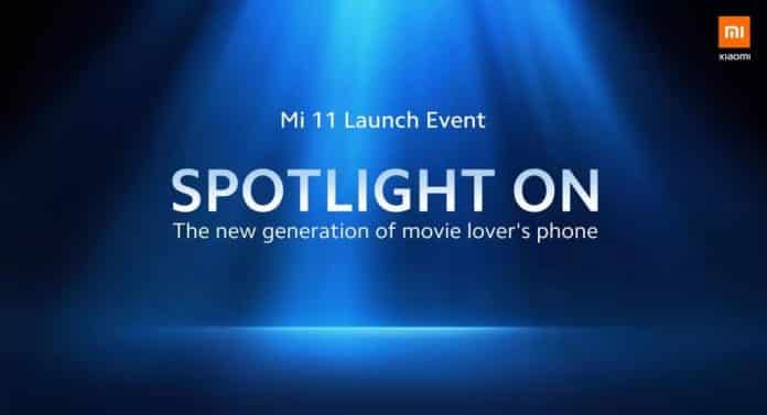 Xiaomi Mi 11 global launch is scheduled for February 8
