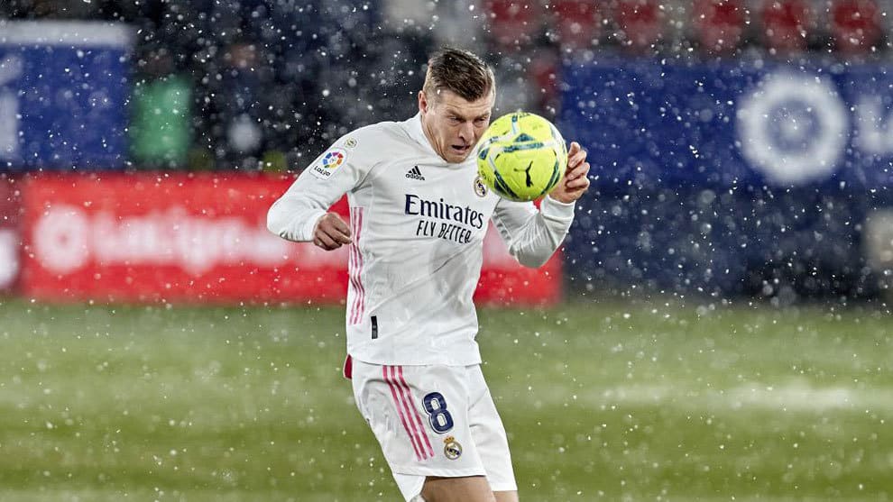 kroos snow Real Madrid's midfield is their most valuable asset as they chase the La Liga and Champions League double this season