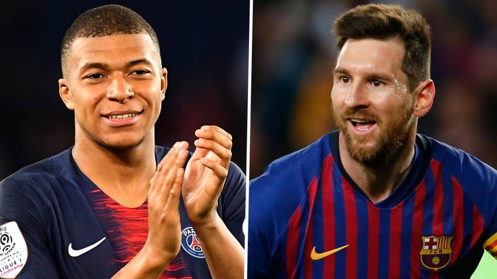 kylian mbappe lionel messi 2018 19 1w0bwynquumpqzmd3z0qsh5dj PSG have a fascinating plan for signing Messi