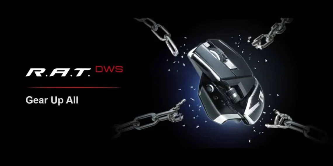 Mad Catz announces the R.A.T. DWS Wireless Gaming Mouse