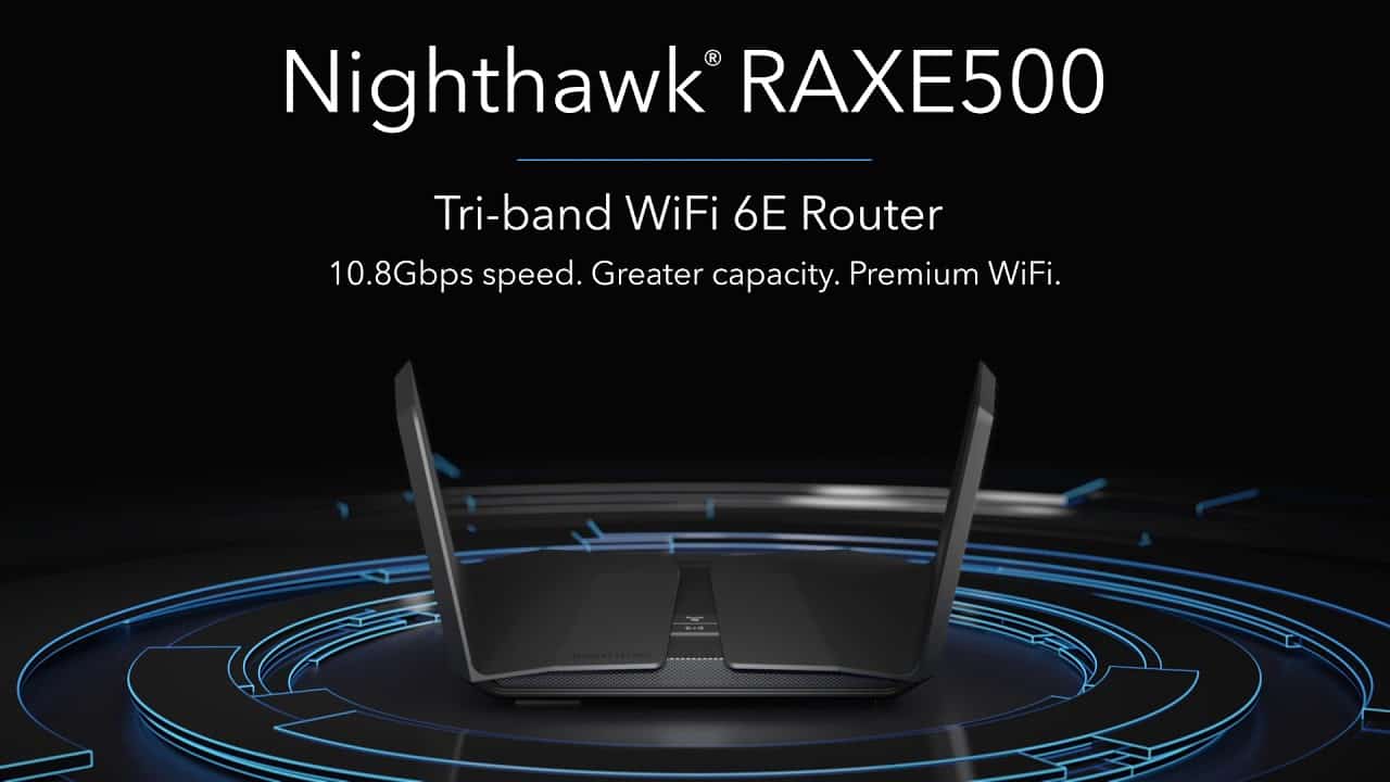 CES 2021: Netgear's first WiFi 6E router, the Nighthawk RAXE500, unveiled