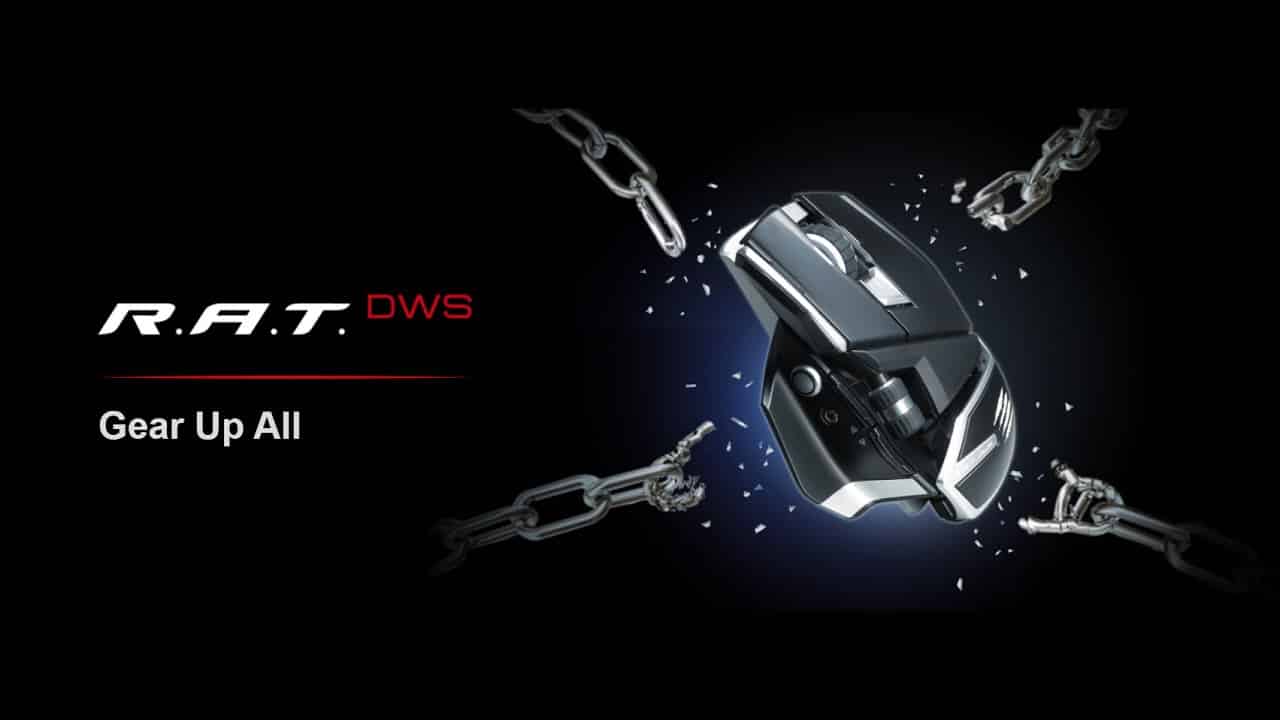 Mad Catz announces the R.A.T. DWS Wireless Gaming Mouse