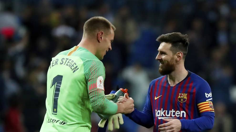 Messi and Ter-Stegen have heated fallout between each other