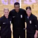 Natalie Sago and Jenna Schroeder have made NBA history as the first female referees to work on the same court.