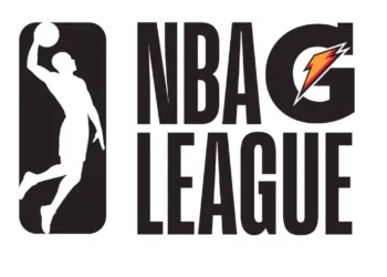 Logo of the NBA G League.