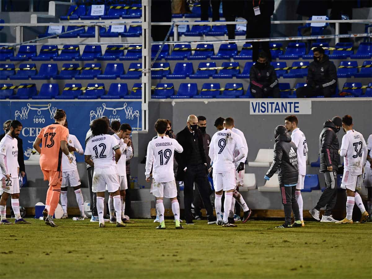 Real Madrid knocked out of the Copa Del Rey by Alcoyano
