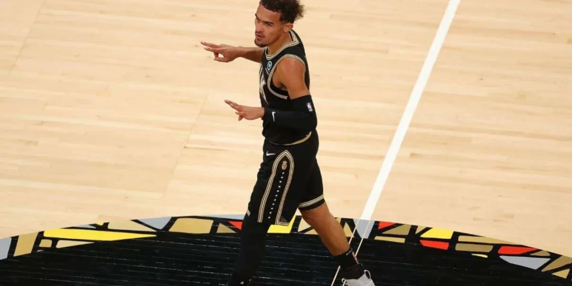 Trae Young has been averaging 27 points per game this season.