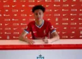 Liverpool signed 16-year-old wonderkid Kaide Gordon