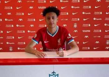 Liverpool signed 16-year-old wonderkid Kaide Gordon