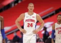 Mason Plumlee is currently playing his 8th NBA season.