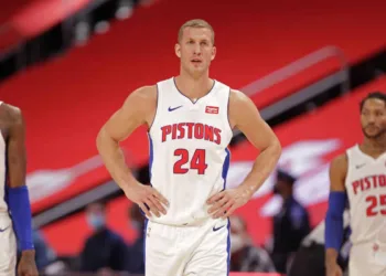 Mason Plumlee is currently playing his 8th NBA season.
