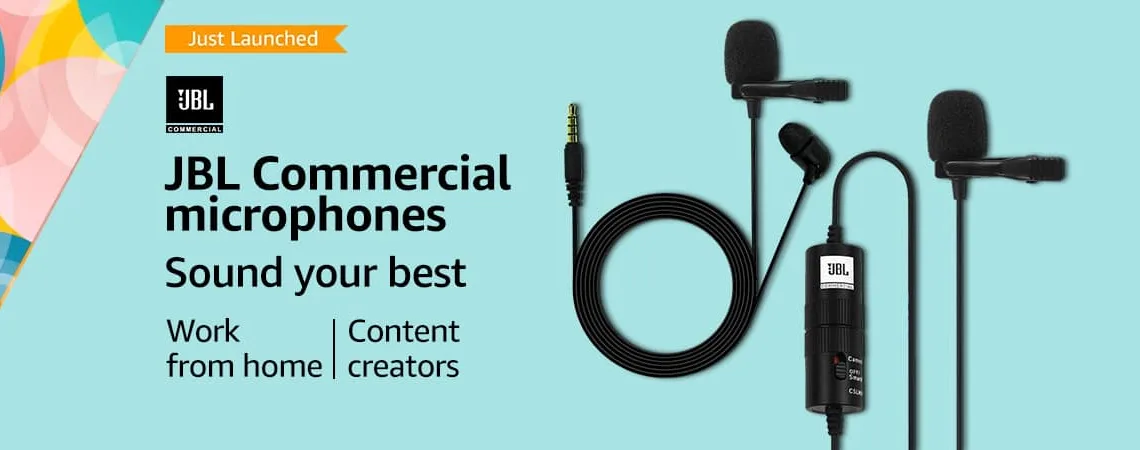 JBL Commercial microphones launched for Content Creators