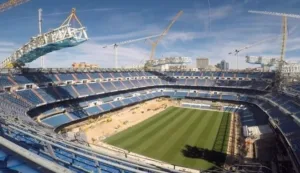 The work of the Santiago Bernabeu is scheduled to finish in the summer of 2022.