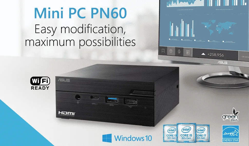 Asus PN60 Mini PC with Intel Core i5 8250U gets over 30% discount