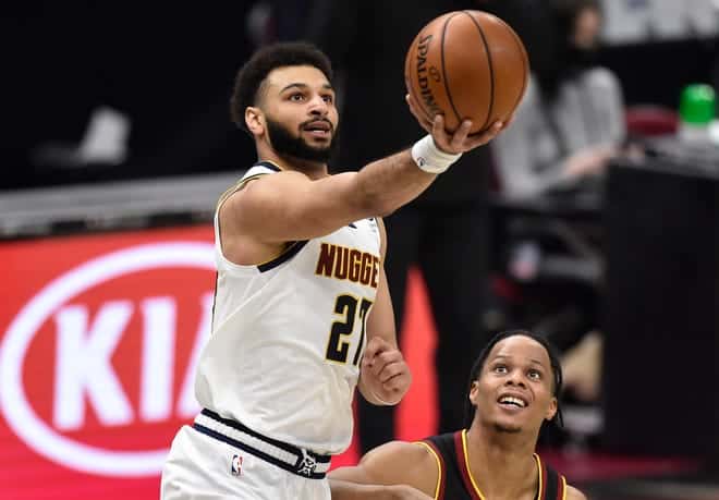 Jamal Murray posted a historic 50-point performance in a win over Cavs