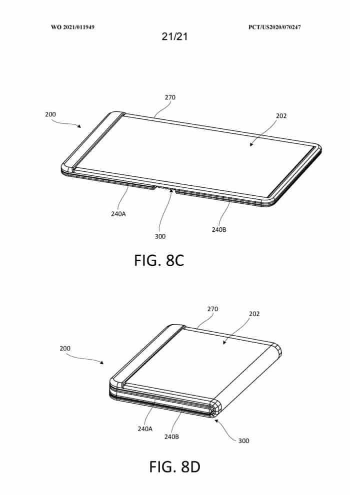 6374779509755453921484278 Google foldable screen mobile phone patent announced, could be a Pixel model