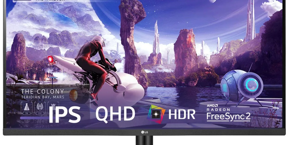 Deal: LG QHD (2560 x 1440) 27 Inch IPS Display 3 Side Borderless Gaming Monitor discounted