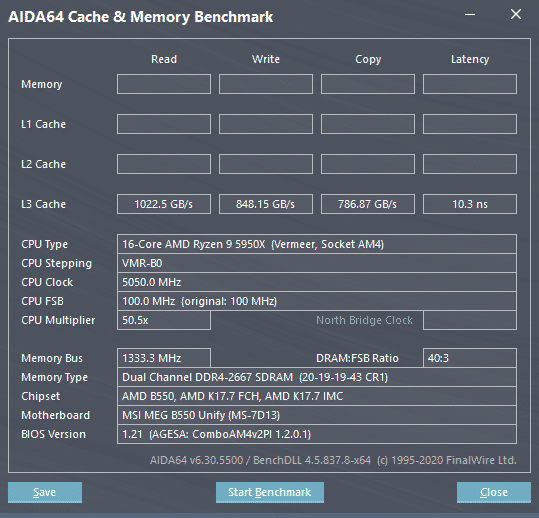 AMD Ryzen 9 5950X Desktop CPU L3 Cache Performance on AGESA 1201 BIOS Firmware AMD’s AGESA 1.2.0.1 BIOS released for Ryzen 5000 desktop CPUs