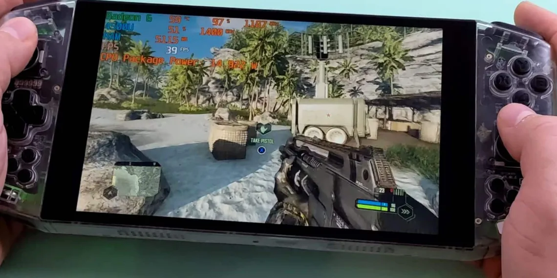 The AYA Neo Handheld Console is Able to Run Cyberpunk 2077 and Crysis Remastered at 30+ FPS