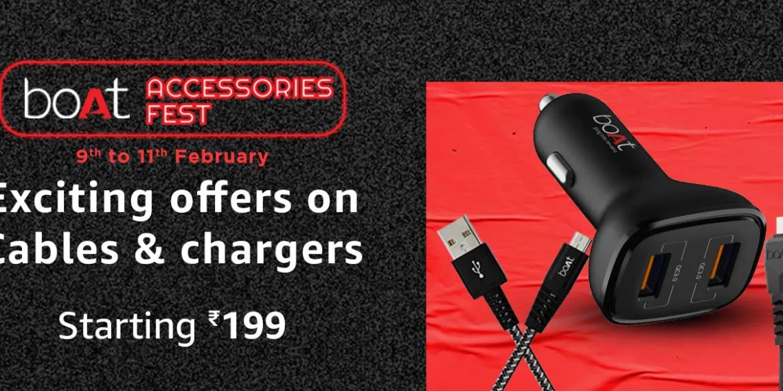 boAt Accessories Fest is here on Amazon India