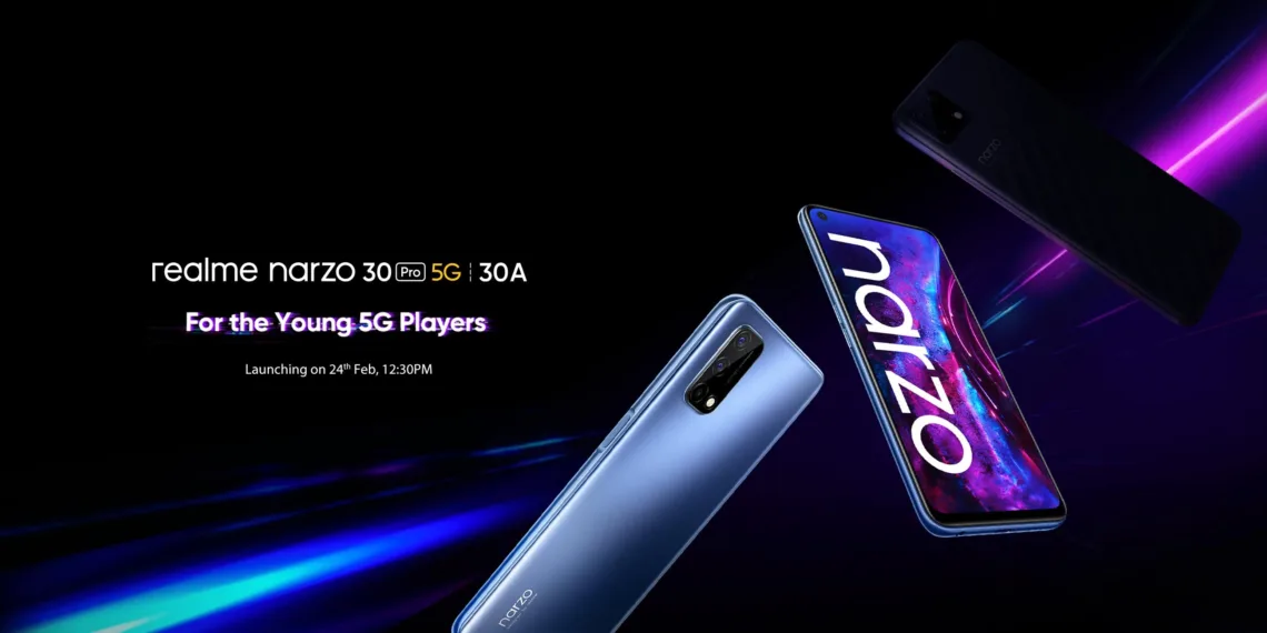 Realme Narzo 30 Pro 5G and Narzo 30A specifications tipped ahead 24th February launch