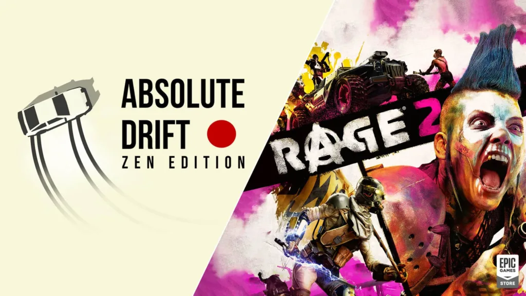 Rage 2 and Absolute Drift are free on Epic Games Store