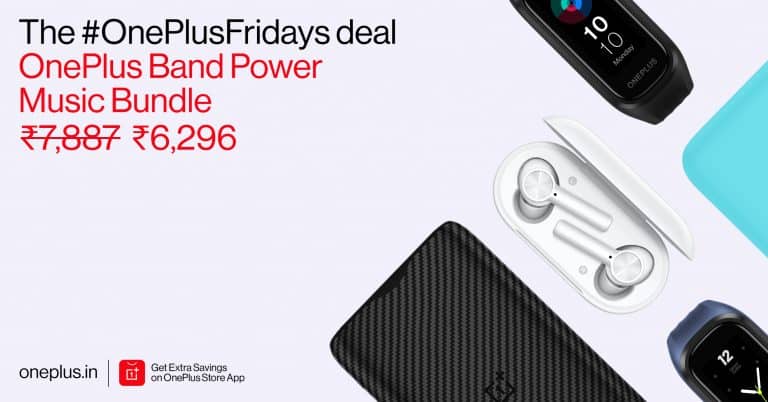 OnePlus introduces OnePlus Band Power Music Bundle only for ₹6,296 ($87)