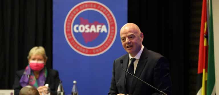 FIFA President stresses African unity at Council of Southern African Football Associations (COSAFA) Assembly
