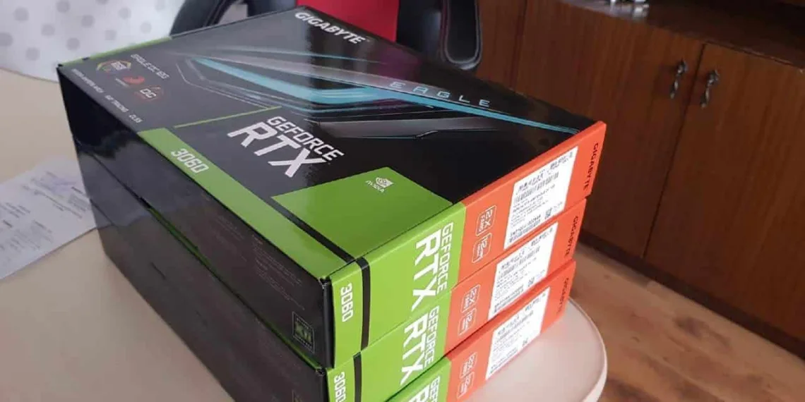 Gigabyte's custom Eagle NVIDIA GeForce RTX 3060 already makes its way on to the second-hand market
