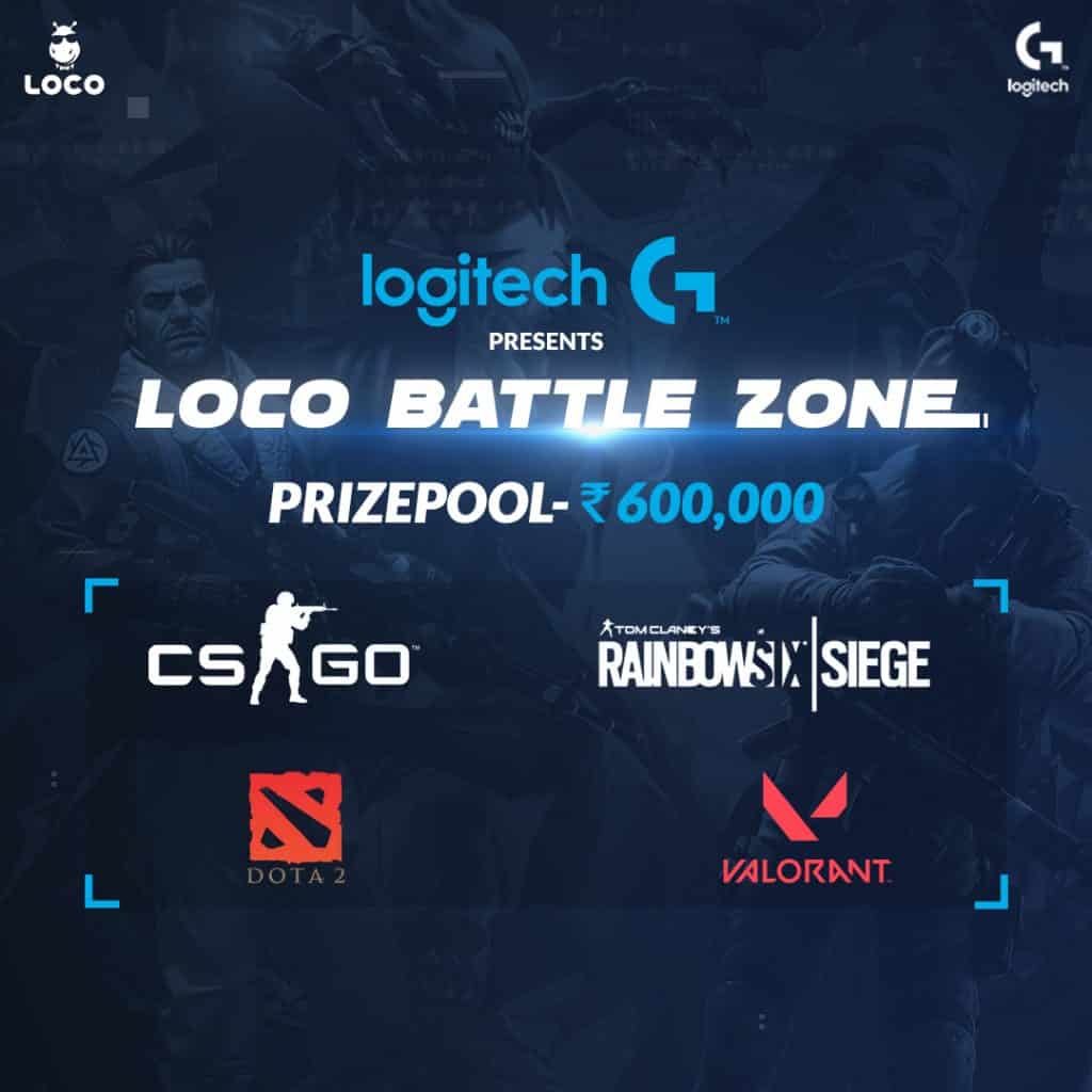 Global Tech giant Logitech G and Pocket Aces’ Loco join hands to host India’s largest PC tournament__TechnoSports.co.in
