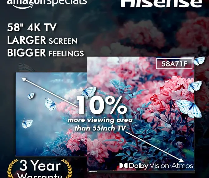 Hisense adds a new 58 inch 4K UHD Smart Android TV to its portfolio__TechnoSports.co.in