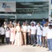 Super car racers, cancer warriors, doctors seen along with Tollywood Diva Malvika Sharma; Tollywood Heartthrob Catherine Tresa & Dr Vijay Anand Reddy, Director, Apollo Cancer Institute, Hyderabad; at the program organized to felicitate the Racers who participated in the Cancer Awareness Super Car Rally’, at the World Cancer Day Celebrations held to commemorate World Cancer Day, today at Apollo Cancer Hospital, Jubilee Hills.
