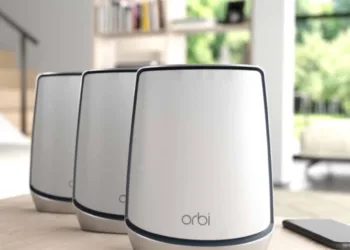 NETGEAR Orbi Tri-band RBK853 - The Next Generation Wi-Fi 6 Mesh Router_TechnoSports.co.in